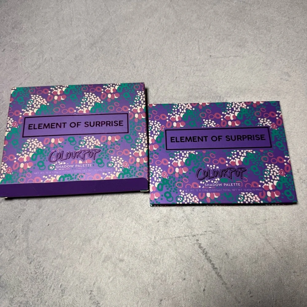 NEW ColourPop Element of Surprise Pressed Powder Shadow Palette